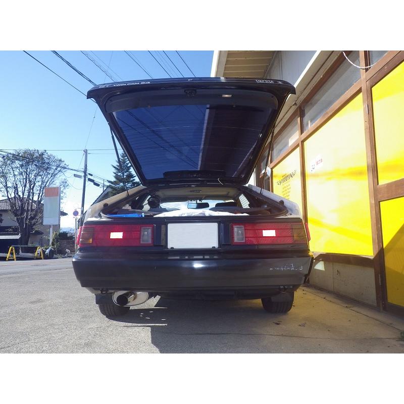 トヨタ：セリカXX［GA61］用リアハッチダンパー シルバーカーボン