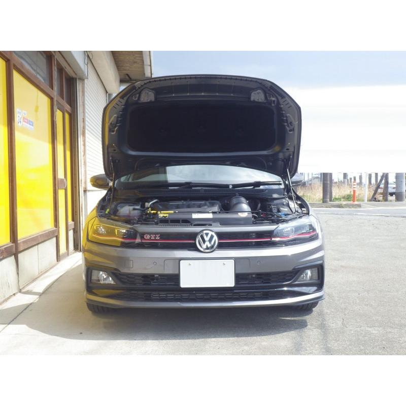 VW Polo AW 2018- Golf 6 ボンネットダンパー カスタム VW ポロ (AW