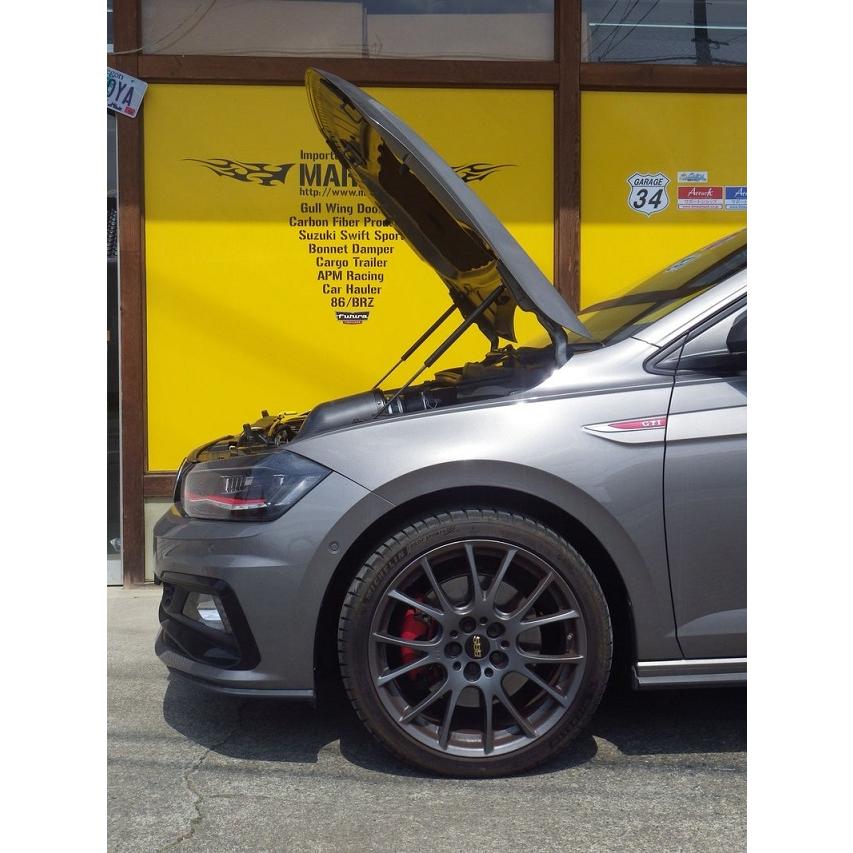 VW Polo AW 2018- Golf 6 ボンネットダンパー カスタム VW ポロ (AW