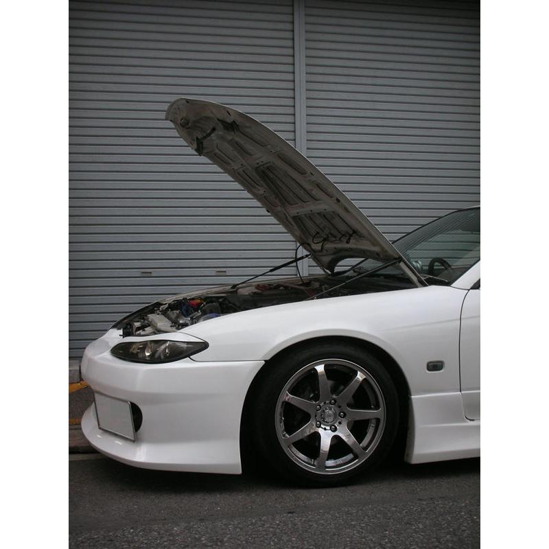 日産：シルビア［S15］純正ボンネット用 ボンネットダンパー・シルバー