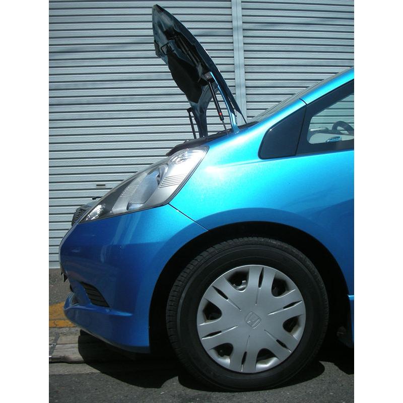 ホンダ：ボンネットダンパー　フィット[GE6]　シルバーカーボン |  | 02