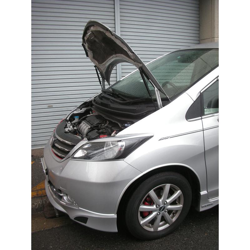 ホンダ：フリード［GB3］用ボンネットダンパー　シルバーカーボン |  | 02