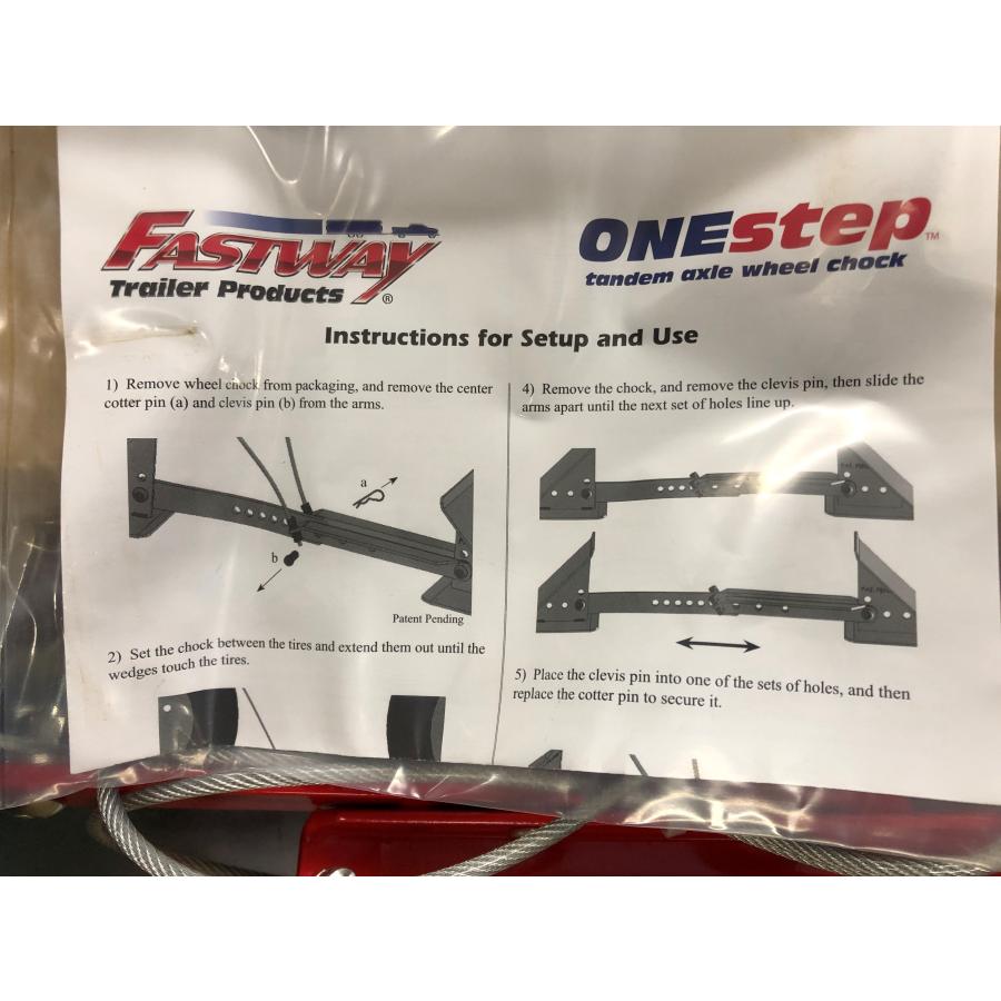 FASTWAY 輪止め 車止め 簡単の画像