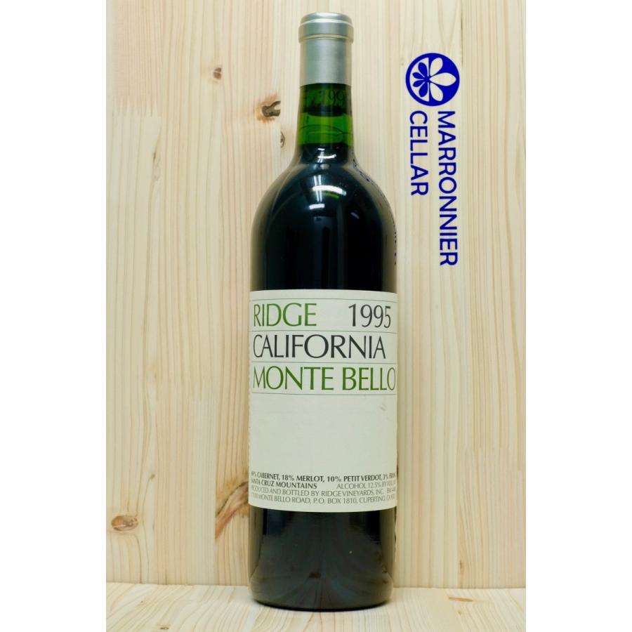 [1995]リッジ・モンテ・ベロ Ridge Vineyards California Monte bello us0001マロニエセラー