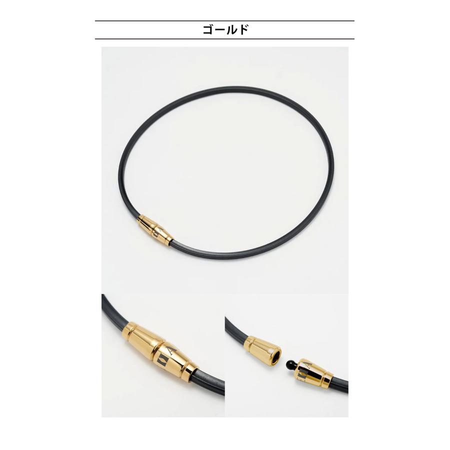 磁気ネックレス ゴールド プラチナ メンズ レディース 正規品 アングル