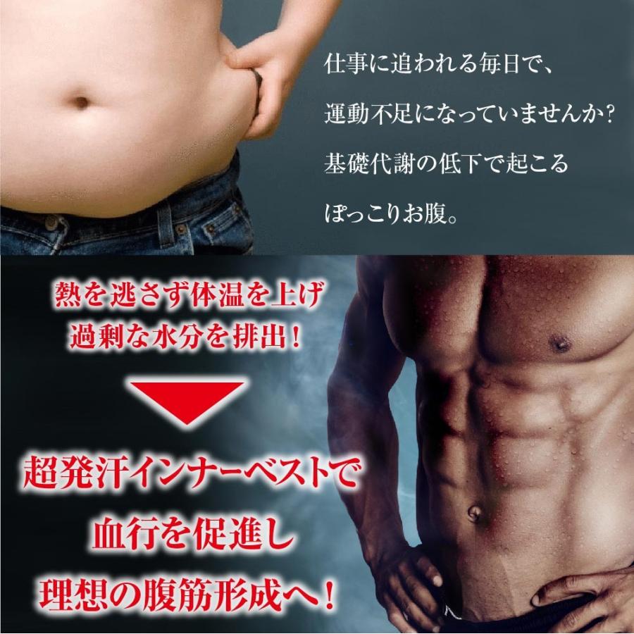 サウナスーツ メンズ トレーニング ダイエット お腹周り 脂肪燃焼 引き締め 着圧 インナー 大きいサイズ メタボ解消 代謝アップ 大量発汗 送料無料 G0901 インナーショップ マースマーズ 通販 Yahoo ショッピング