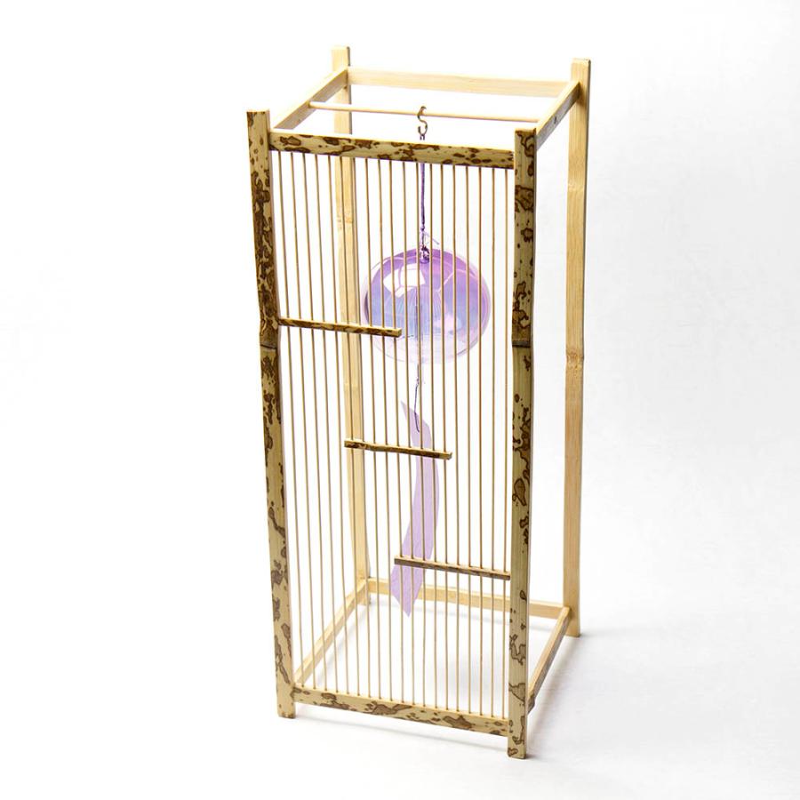 篠原風鈴本舗 江戸風鈴風鈴用 卓上竹スタンド ニュータイプ【江戸風鈴