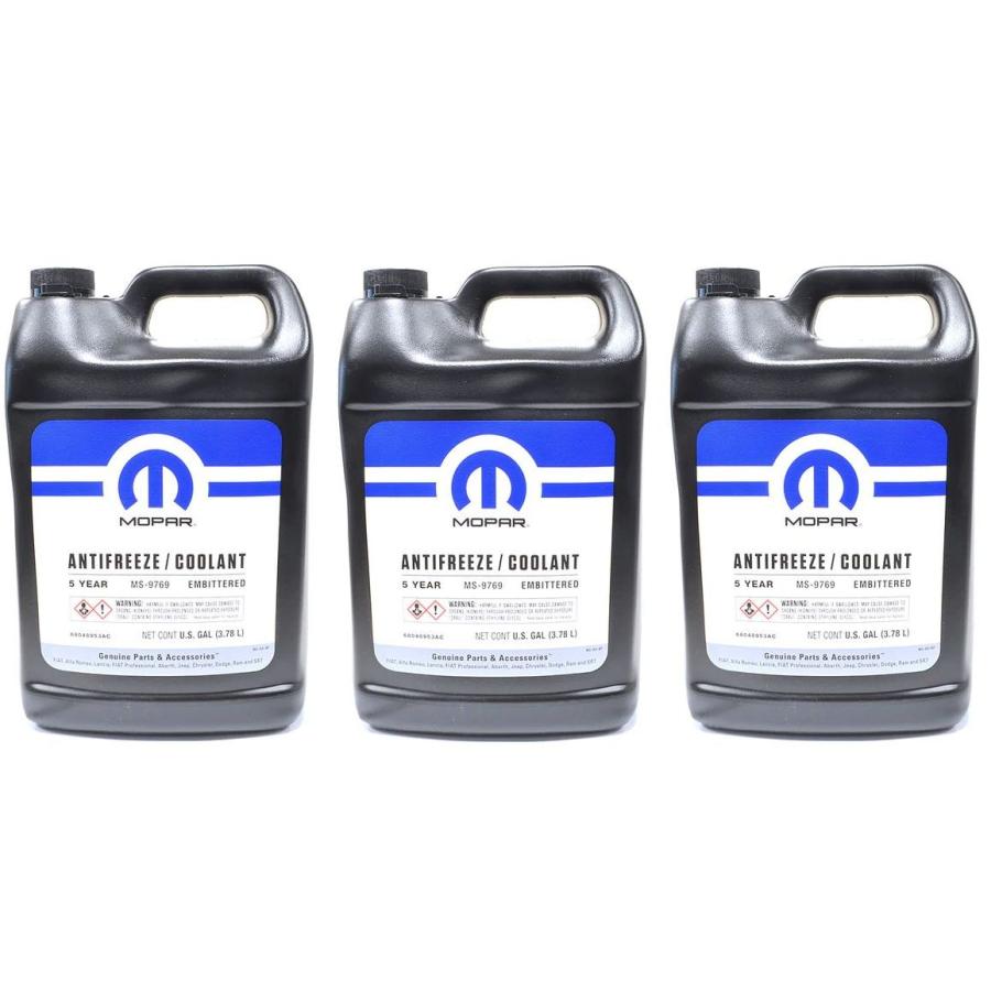クライスラー純正Mopar製クーラント 希釈タイプ 1ガロン(約3.785L) 送料無料 (沖縄・離島除く) クライスラー純正 Mopar製（モパー）ロング