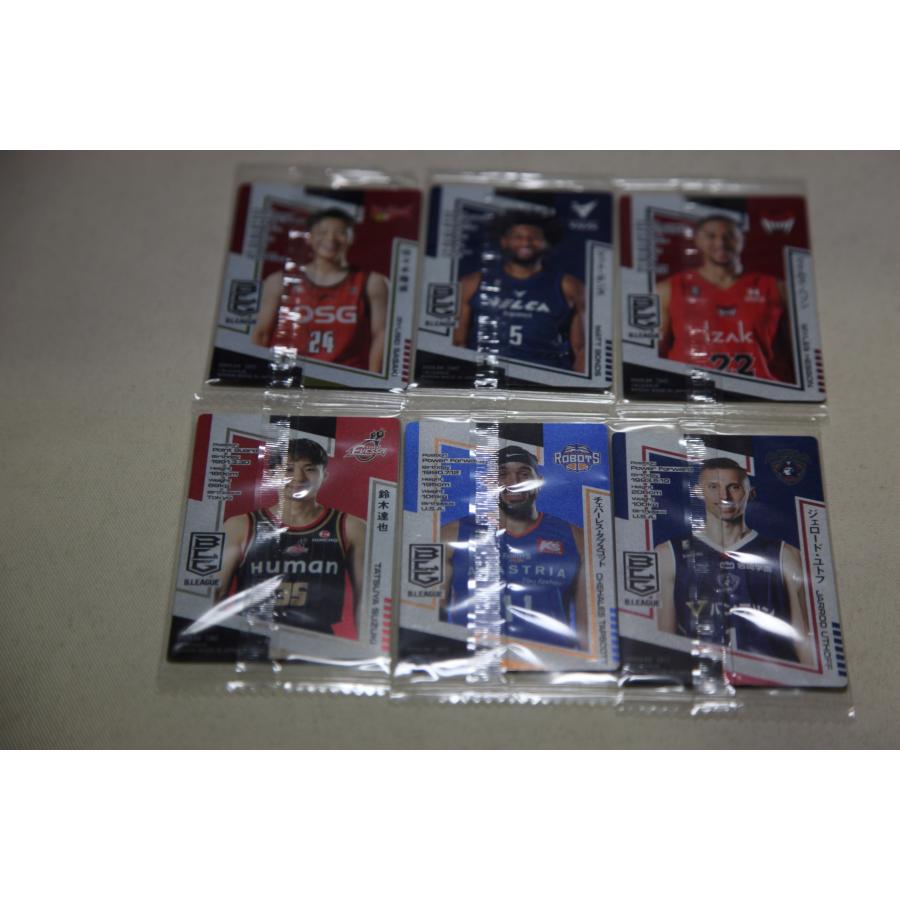 Bリーグ ツインウエハース カード 6枚 まとめ売り 未開封 ★0003 O-1 |  | 01