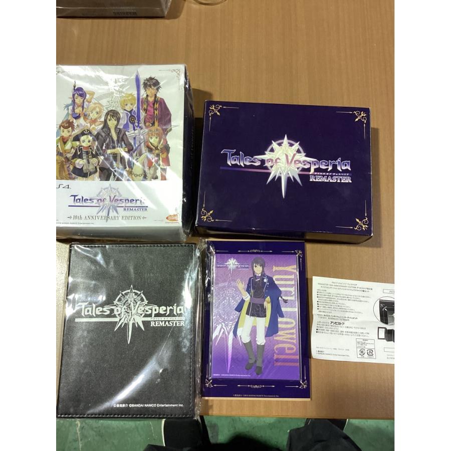 PS4 テイルズオブヴェスペリア リマスター 10thアニバーサリーエディション 未開封 レザーフォトスタンド ブロマイド9種付き ★0024 O-1 | 