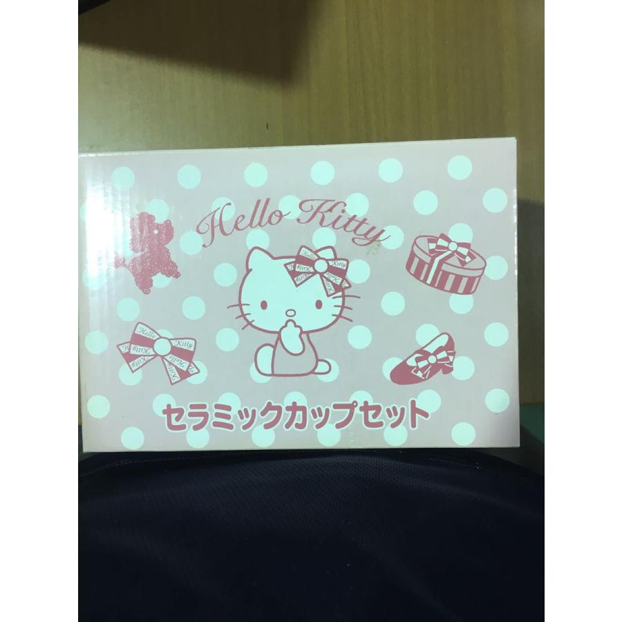 サンリオ ハローキティ セラミックカップ ２個セット 中国製 未使用 ★0031 A-3 | 