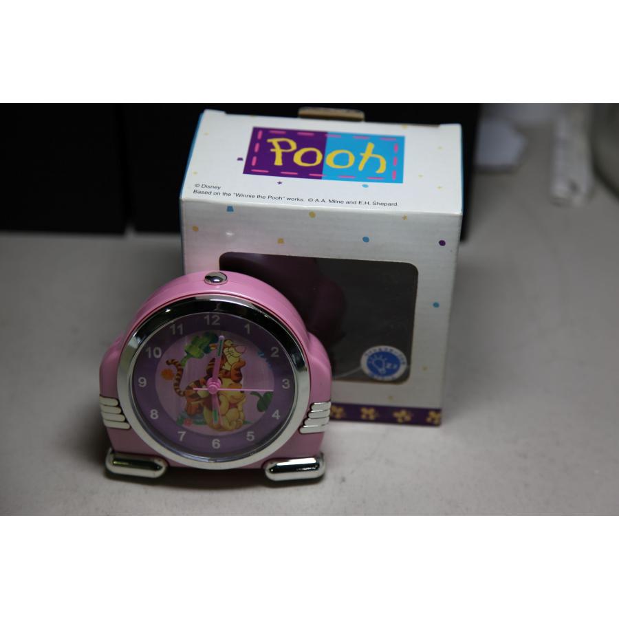 くまのプーさん アラーム時計 目覚まし時計(3)  ディズニー 動作確認済み 未使用 中国製 インテリア ★0039 A-3 | 