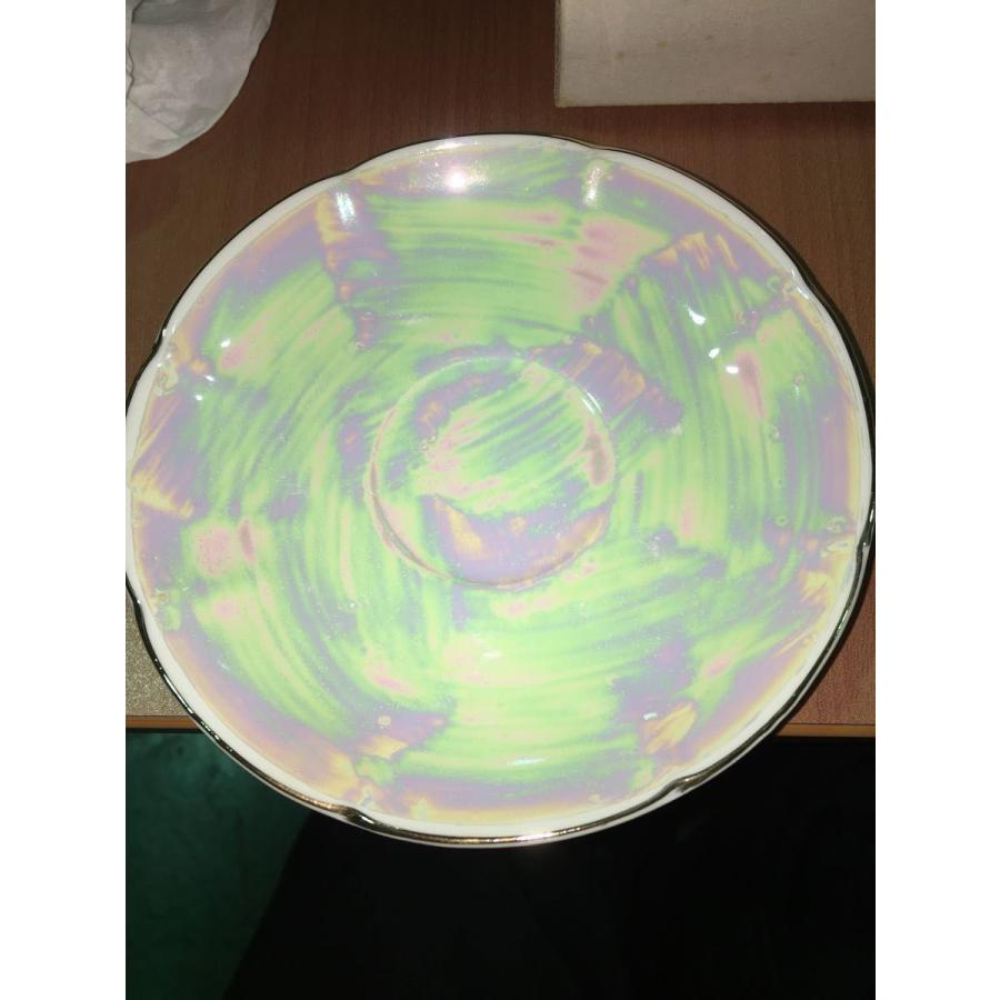 ティーポット １つ ティーカップ ソーサー 5客 セット 受け皿 コースター 陶器 ラスター仕上げ 未使用 ★0047 B-2 |  | 04