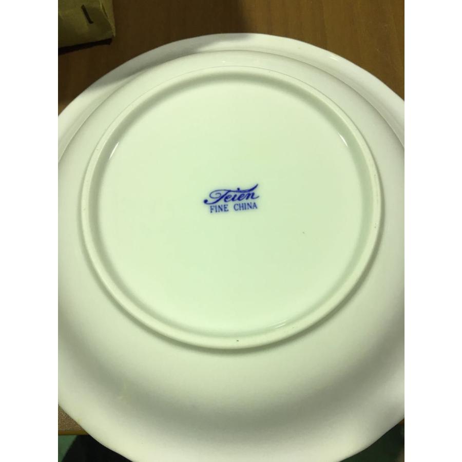 大皿 セット 深皿 白 5枚 陶器 ブルー マスカット柄 未使用 ★0053 B-2 |  | 02