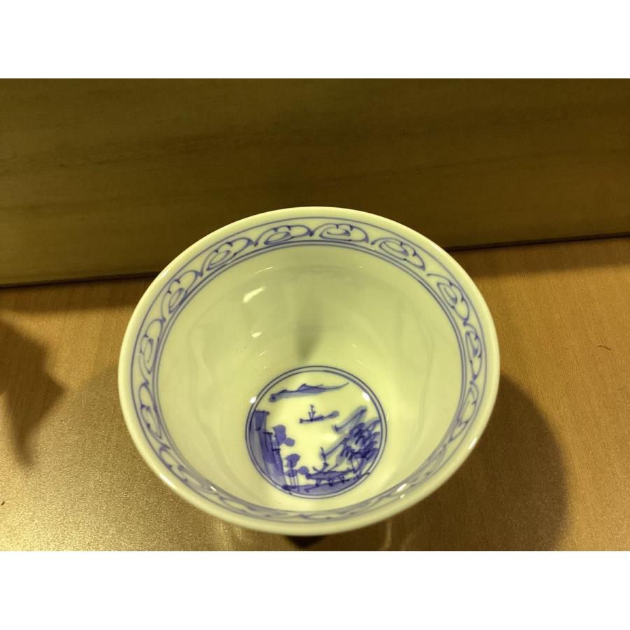 煎茶揃 一誠 湯呑み 5客 薄緑 茶器 未使用 ★0056 B-2 |  | 01