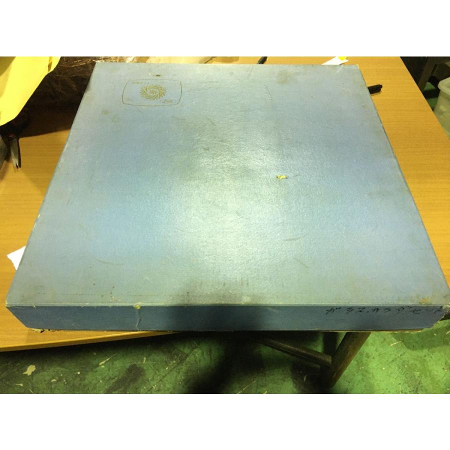 矢車カット ガラス皿 大 深皿1枚 中 深皿5枚 サラダ皿セット そうめん皿セット 未使用 ★0057 B-2 |  | 02