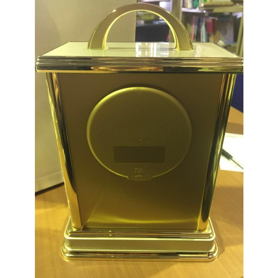 SEIKO セイコー クォーツ クロック 回転飾り付き 置き時計 ゴールド 金色 動作確認済み 取扱説明書付き 未使用 ★0061 B-4 |  | 01