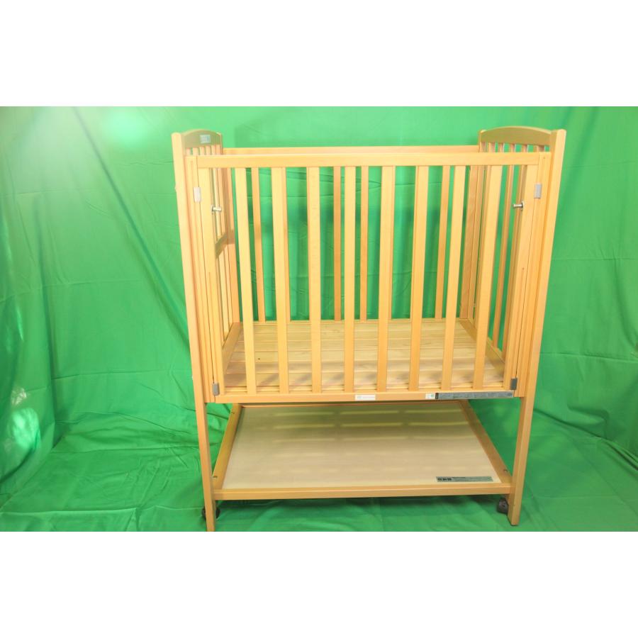 【床板すのこ変更】ヤマサキ ハイタイプ コンパクトベビーベッド ツーオープン ハイタイプベッド ツーオープン | 国産ベビーベッド製造メーカー