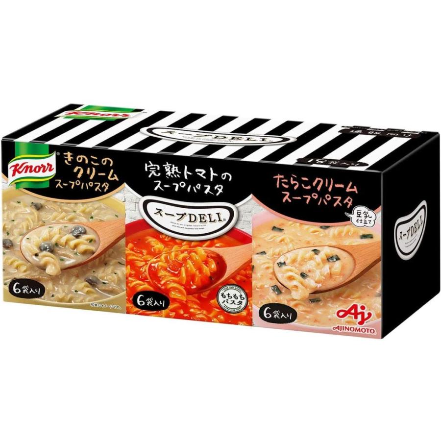 メーカー直送 クノール スープdeli バラエティボックス 18袋入 トマト きのこ たらこ Wantannas Go Id