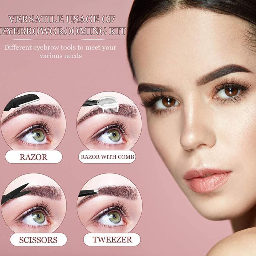 Bestoyard 眉毛ハサミ セット 眉用キット カミソリ 眉メイクアップ道具 レディース メンズ 眉毛セット 自宅 旅行 出張 12点セ Mars Trading 通販 Yahoo ショッピング