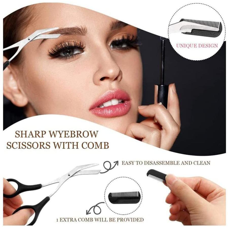 Bestoyard 眉毛ハサミ セット 眉用キット カミソリ 眉メイクアップ道具 レディース メンズ 眉毛セット 自宅 旅行 出張 12点セ Mars Trading 通販 Yahoo ショッピング