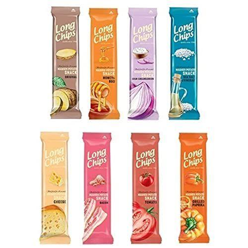 ペルネス ロングチップス ポテトチップス オリジナル シーソルト ビネガー ハニーバーベキュー サワークリーム オニオン チーズ ベーコン Mars Trading 通販 Yahoo ショッピング