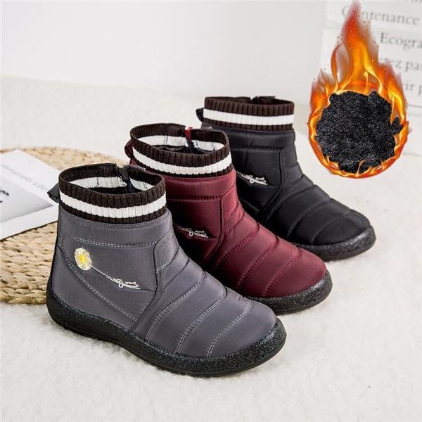 送料無料 ブーツ 防寒 スノーブーツ あったかブーツ レディース 保温 防寒対策 スキー 厚底 歩きやすい 裏起毛 滑らない 撥水 ショート 軽量 春先取りの