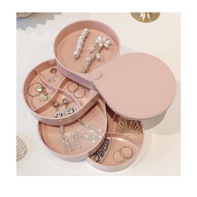 値引きする ボックス 仕切りケース フタ付き アクセサリー収納ケース 仕切り ケース 送料無料 ブリンブリン 可愛い オシャレ ヘアピン ネックレス イヤリング 収納ケース カラー A01 Www Cognitiva La