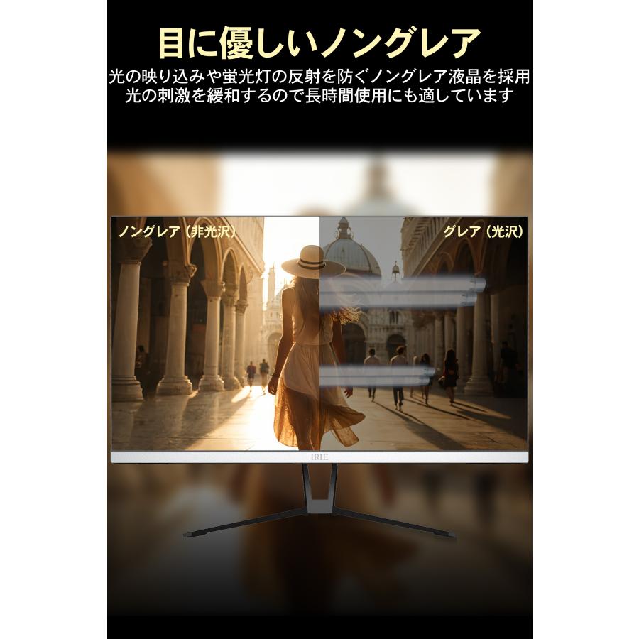 IRIE デスクトップパソコン Office付き 中古 27インチ オールインワン