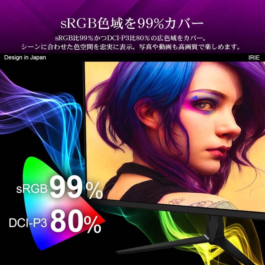 IRIE ゲーミングモニター 280hz 24.5インチ HDR対応 中古 ゲーミング