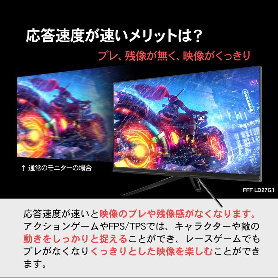 IRIE ゲーミングモニター 280hz 24.5インチ HDR対応 ゲーミング