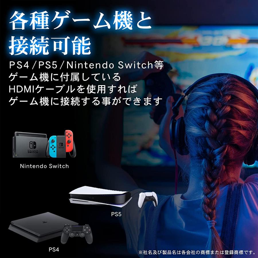 IRIE（FFF SMART LIFE CONNECTED） ゲーミングモニター 4K 144hz