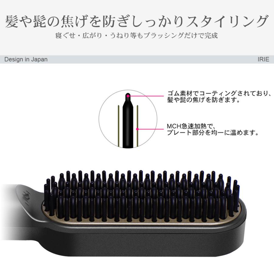 ヒートブラシ ミニブラシ ストレート ヘアアイロン ストレートブラシ ヘア ブラシ スリム カール 2way コテ 海外 Led液晶 0 Raffinement Fff Rfb1mb Premium Stage Paypayモール店 通販 Paypayモール
