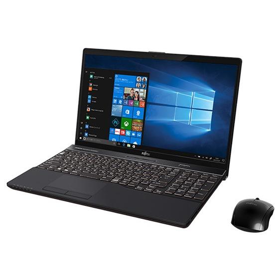 ノートパソコン office付き 新品 同様 富士通 FMV LIFEBOOK AH53/B3 FMVA53B3BZ KINGSOFT Office 15.6型 フルHD 1TB Windows10 Core i7 8550U 安い 訳あり｜marshal