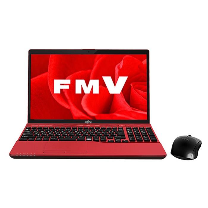 ノートパソコン office付き 新品 同様  富士通 FMV LIFEBOOK AH53/C2 15.6型 Core i7  FMVA53C2RZ Microsoft Office フルHD 1TB Windows10  PC 安い 訳あり