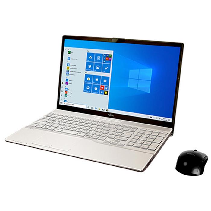 富士通 ノートパソコン Office搭載 新品 同様 Win10 SSD Blu-ray