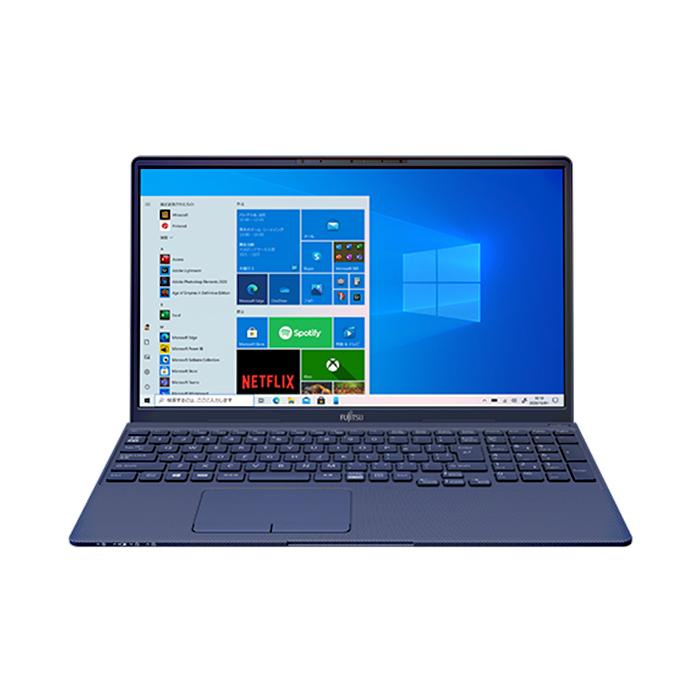 ノートパソコン LIFEBOOK AH50/F3 メタリックブルー FMVA50F3L [15.6型 