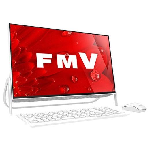 デスクトップパソコン 富士通 FMV ESPRIMO WF1/B1 FMVWB1F1B Microsoft Office 23.8インチ フルHD  1TB DVD-RW Windows10 Core i3 -7100U わけあり アウトレット : fmvwb1f1b-c2g23d1l :