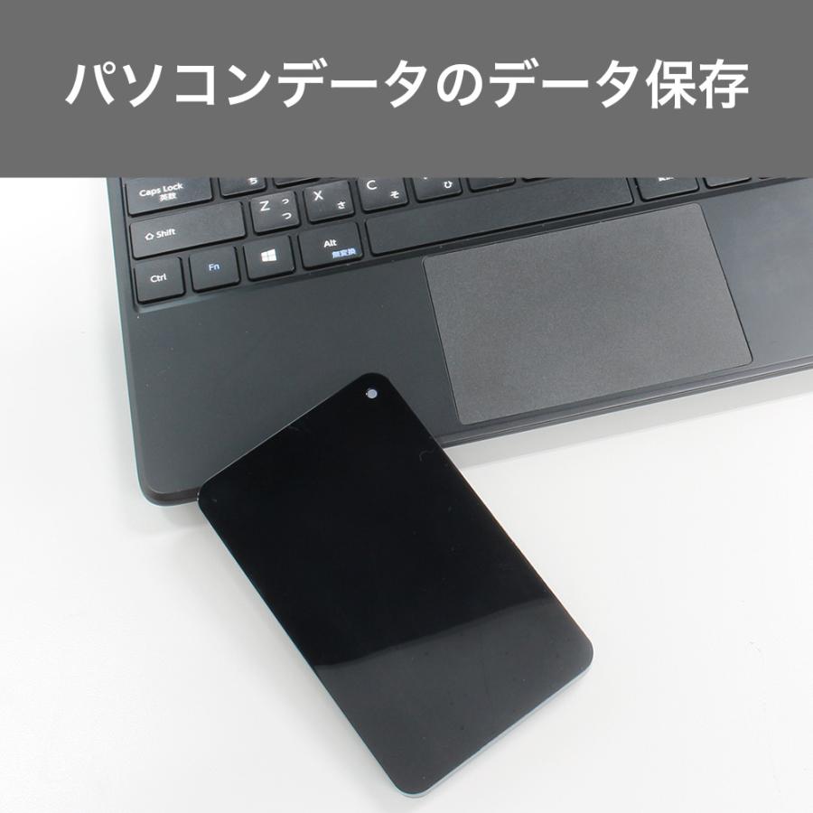 G-Storategy SSD 外付け 256GB 小型 ポータブル PS5 PS4対応(動作確認済) コンパクト 軽量 USB3.2Gen1 ブラック USB TypeC 変換付き FFF GS66025EX-BK｜marshal｜05