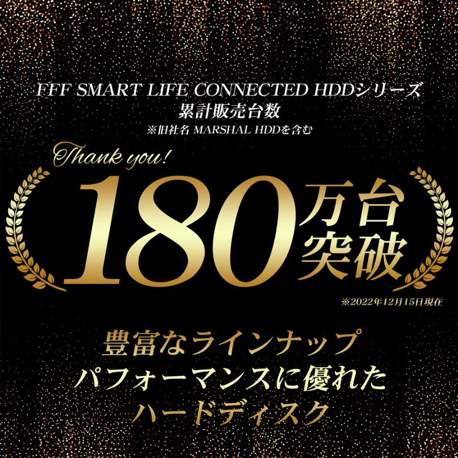 HDD 2.5インチ 3TB 15mm厚 SATA 内蔵ハードディスク ノートパソコン用 FFF SMART LIFE CONNECTED 旧MARSHAL MAL23000SA-T54H2｜marshal｜03