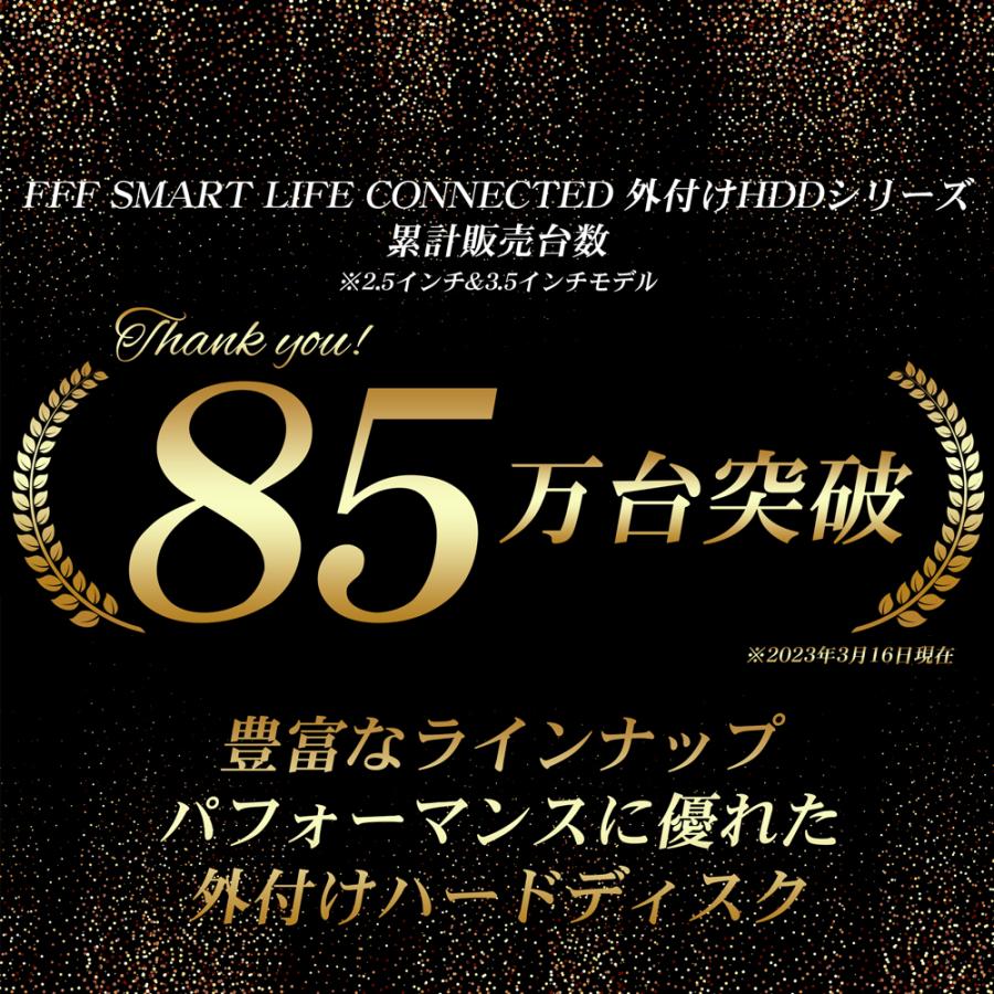 FFF 外付HDD 14TB テレビ録画用 ハードディスク MARSHAL（マーシャル） 外付けHDD 14TB テレビ録画 Windows11対応