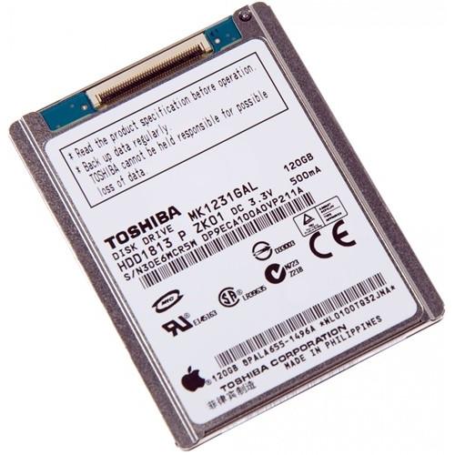 TOSHIBA 1.8インチ 120GB 5mm厚 MK1231GAL (1.8HDD ZIF 5mm厚
