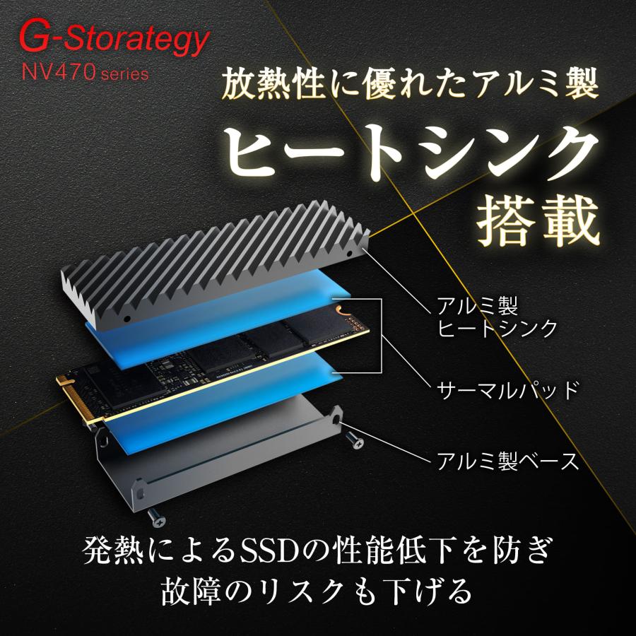 SSD 2TB 内蔵 ヒートシンク搭載 M.2 TLC NAND PS5 増設 2280 SSD 2TB 内蔵 ヒートシンク搭載 M.2 TLC NAND PS5 増設 2280