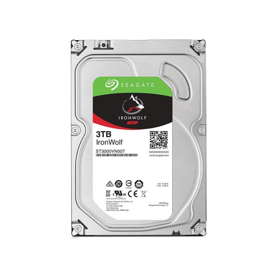ST3000VN007 3TB Seagate IRONWOLF 4台 NAS Amazon.co.jp: Seagate IronWolf 3.5インチ 【データ復旧 3年付