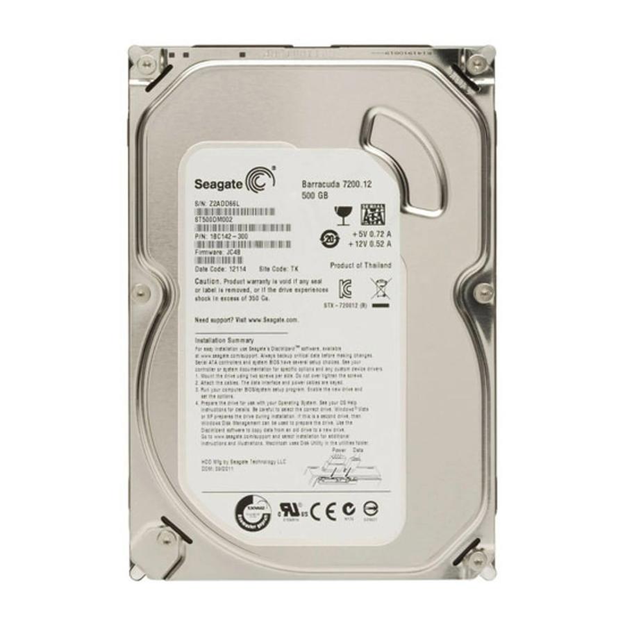 Seagate（シーゲイト） SEAGATE 3.5インチ 500GB 7200rpm SATA 16MB