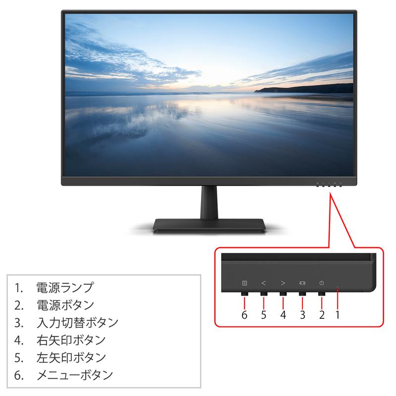 富士通（FUJITSU） モニター 27インチ 新品同様 パソコン用