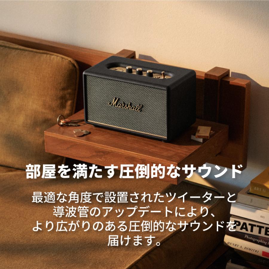 Marshall マーシャル ワイヤレススピーカー ACTON3BLUETOOTH-BLACK ブラック｜marshall-official｜04