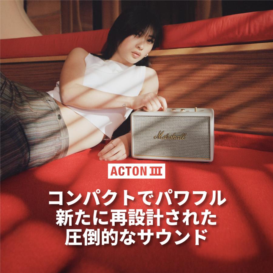 Marshall（マーシャル） ワイヤレススピーカー ACTON3BLUETOOTH-CREAM