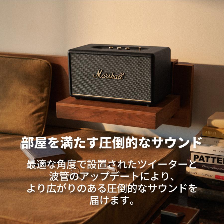 Marshall マーシャル ワイヤレススピーカー STANMORE3BLUETOOTH-BLACK ブラック｜marshall-official｜04