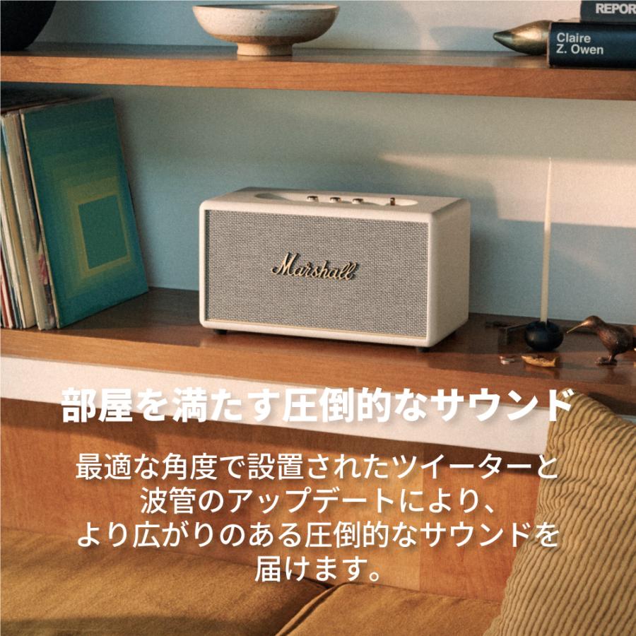 Marshall マーシャル ワイヤレススピーカー STANMORE3BLUETOOTH-CREAM クリーム｜marshall-official｜04